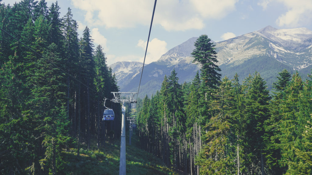 The views from the Gondola Lift - One of the best Bansko Summer Activities