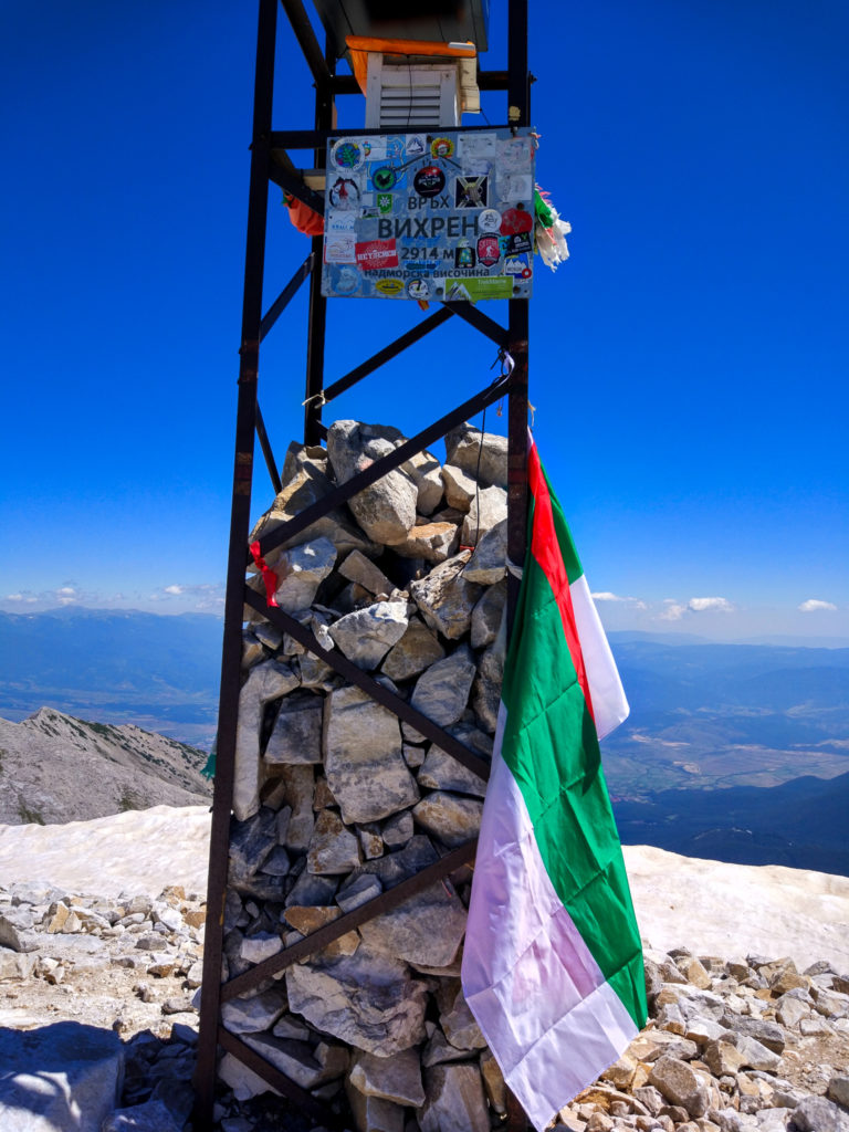 The Summit Top at Vihren Peak