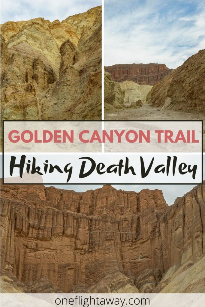 Golden Canyon Trail, Hiking Death Valley
