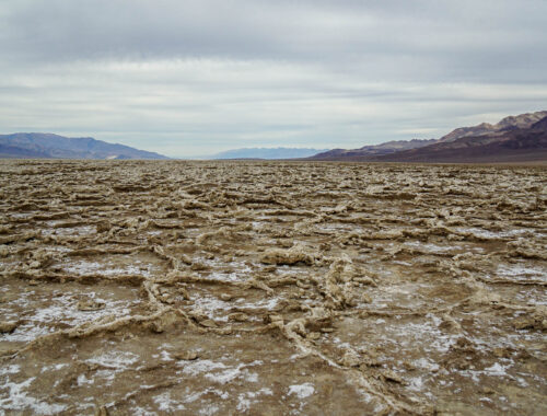 Badwater Basin and the Salt Flats in Death Valley National Park