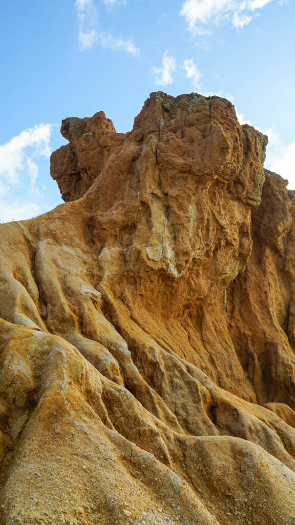 Red Butte rock formation at Torrey Pines State Natural Reserve