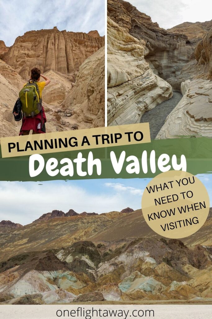 Photo Collage - Planning a Trip to Death Valley