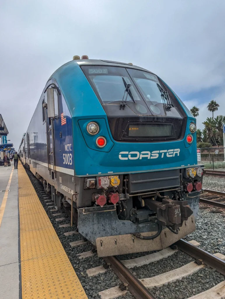 The Coaster Train in San Diego