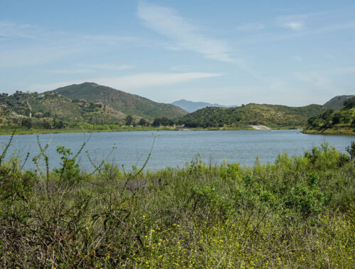 Views of Lake Hodges from the Trail